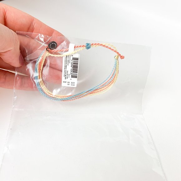 NEW Pure Vida multicolor braided rope adjustable bracelet set of 2 - Picture 2 of 3